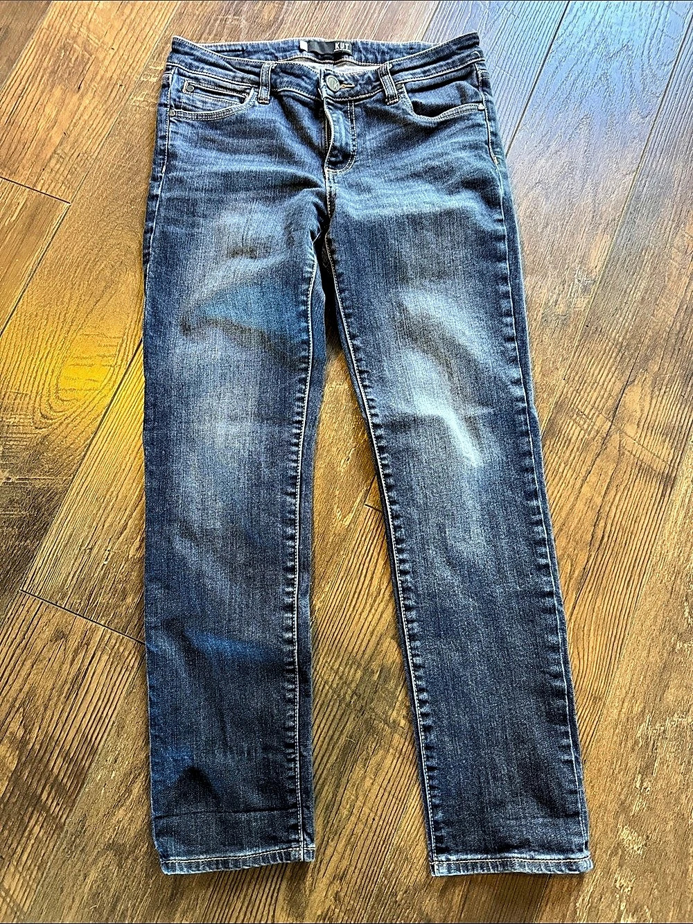 KUT from the Kloth Catherine Boyfriend Jeans Blue Size 6